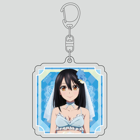 『ストライク・ザ・ブラッド』描き下ろしアクリルキーホルダー(雪菜/ウエディング水着)